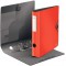 LEITZ 10481020 - Archivador de palanca polyfoam 180º lomo curvado cierre con goma Active Solid DIN A4 65 mm. color rojo