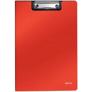 LEITZ 39621020 - Carpeta miniclip SOLID PP DIN A4 fabricada en Polifoam color rojo