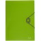 LEITZ 45631050 - Carpeta de gomas SOLID PP con 3 solapas DIN A4 color verde