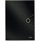 LEITZ 45631095 - Carpeta de gomas SOLID PP con 3 solapas DIN A4 color negro