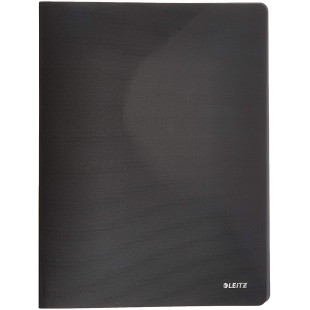 Leitz 45651095 - Chemise de manches Solid PP 40 etuis DIN A4 Noir