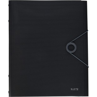 LEITZ 45691095 - Carpeta clasificador SOLID PP 6 separadores DIN A4 color negro
