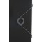 LEITZ 45791095 - Carpeta acordeon SOLID PP con 6 separadores ma¡s 1 extra ancho DIN A4 color negro