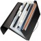 LEITZ 45791095 - Carpeta acordeon SOLID PP con 6 separadores ma¡s 1 extra ancho DIN A4 color negro
