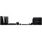 Leitz 52531095 Bloc de Classement Cube 5 Tiroirs Noir/Blanc