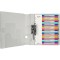 Leitz Intercalaires 1-20, Imprimable sur PC, A4, Extra-Large, Plastique Ultra-Resistant, Multicolore, WOW, 12450000
