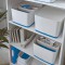 Leitz MyBox 52161036 Boite Format Large avec Couvercle Bleu Metallise