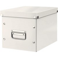 Leitz Cube de Rangement, Taille Moyenne, Blanc, Click & Store, 61090001