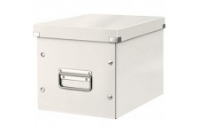 Leitz Cube de Rangement, Taille Moyenne, Blanc, Click & Store, 61090001