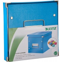 Leitz 61090036 Click & Store Boite de rangement cubique Taille M Bleu