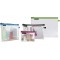 Leitz WOW Lot de 4 Pochettes de Voyage, Resistantes a  l'Eau, Transparentes, Ideales pour une Organisation et un Rangement Visue