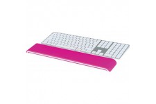 Leitz Ergo WOW Repose-Poignet Ajustable pour Clavier, Hauteur Reglable sur 2 Positions, Rose/Blanc, 65230023