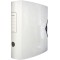 Leitz Classeur a  Levier A4 Active, Dos Arrondi 82mm, Fixation elastique, Polyfoam Leger, WOW, Blanc, 11060001