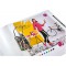 Leitz Classeur a  Levier A4 Active, Dos Arrondi 82mm, Fixation elastique, Polyfoam Leger, WOW, Blanc, 11060001