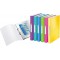 Leitz Classeur 4 Anneaux, Capacite 190 Feuilles, WOW, Dos 25 mm, 42580001 - A4, Blanc