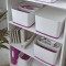 Boite de rangement Leitz MyBox WOW, format large, avec couvercle, Violet