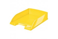 Leitz Corbeille a  Courrier A4, Jaune metallise, WOW, 52263016