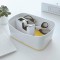 Leitz Bac de Rangement MyBox, Waterproof, Blanc/Jaune