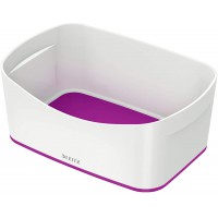 Leitz Bac de Rangement MyBox WOW, Petit Format, Violet