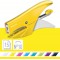 Leitz Pince Agrafeuse, Capacite 15 Feuilles, Corps en Metal Ergonomique, Agrafes Incluses, WOW, 55311016 - Jaune