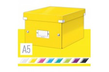 Leitz Boite de Rangement A5, Click & Store, 60430016 - Petit, Jaune