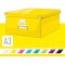 Leitz Boite de Rangement A3, Click & Store, 60450016 - Grande, Jaune