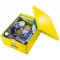 Leitz Boite de Rangement A3, Click & Store, 60450016 - Grande, Jaune