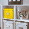 Leitz Cube de Rangement, Taille Moyenne, Jaune, Click & Store, 61090016