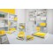 Leitz Cube de Rangement, Taille Moyenne, Jaune, Click & Store, 61090016