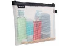 Leitz WOW Pochette Cosmetique, Resistante a l'Eau, Ideale en Trousse de Toilette, Adaptee au Voyage, 24x17x3cm - No