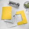 Leitz Chemise 3 Rabats, Contient jusqu'a  150 Feuilles A4, Fermeture elastique, Plastique souple, Jaune, WOW