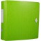 Leitz Classeur a  Levier A4 Active, Dos Arrondi 82mm, Fixation elastique, Polyfoam Leger, WOW, Vert, 11060054