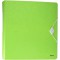 Leitz Classeur a  Levier A4 Active, Dos Arrondi 65mm, Fixation elastique, Polyfoam Leger, WOW, Vert, 11070054