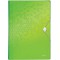 Leitz Pochette de Classement A4, Contient jusqu'a  250 Feuilles A4, Fermeture elastique, Plastique souple, Vert, WOW, 45890054