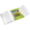 Leitz Trieur A4, Contient jusqu'a  200 Feuilles, Index Integre a  6 Onglets, Fermeture elastique, Vert, WOW, 46330054