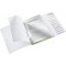 Leitz Trieur A4, Contient jusqu'a  200 Feuilles, Index Integre a  12 Onglets, Fermeture elastique, Vert, WOW, 46340054