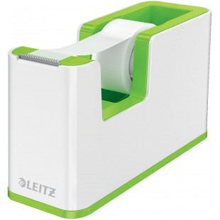 Leitz Devidoir, Base Lourde avec Ruban Adhesif, WOW, Blanc Perle/Vert, 53641054