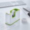 Leitz Devidoir, Base Lourde avec Ruban Adhesif, WOW, Blanc Perle/Vert, 53641054