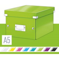 Leitz Boite de Rangement A5, Click & Store, Petite Taille, Vert, 60430054