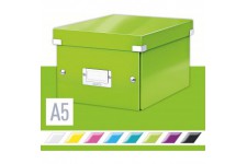 Leitz Boite de Rangement A5, Click & Store, Petite Taille, Vert, 60430054