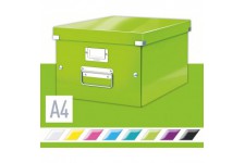 Leitz Boite de Rangement A4, Click & Store, Moyenne Taille, Vert, 60440054