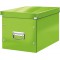 Leitz Cube de Rangement, Grande Taille, Vert, Click & Store, WOW, 61080054