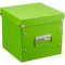 Leitz Cube de Rangement, Taille Moyenne, Vert, Click & Store, WOW, 61090054
