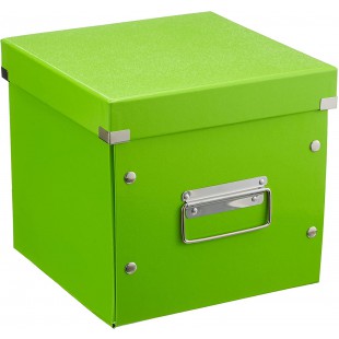 Leitz Cube de Rangement, Taille Moyenne, Vert, Click & Store, WOW, 61090054