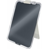 Leitz Chevalet de Bureau en Verre Effacable a  Sec, Cosy, Gris, 39470089