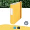 Leitz Classeur a  Levier 180° Active, Capacite 500 Feuilles, Dos 82 mm, Cosy, A4, Jaune, 10380019