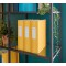 Leitz Classeur a  Levier 180° Active, Capacite 500 Feuilles, Dos 82 mm, Cosy, A4, Jaune, 10380019