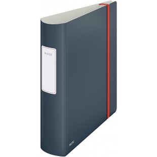 Leitz Classeur a  Levier 180° Active, Capacite 500 Feuilles, Dos 82 mm, Cosy, A4, Gris, 10380089