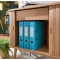 Leitz Classeur a  Levier, Capacite 600 Feuilles, Dos 80 mm, Cosy, A4, Bleu, 10610061