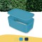 Leitz Petite Boite de Rangement avec Couvercle MyBox, Cosy, Bleu, 52630061